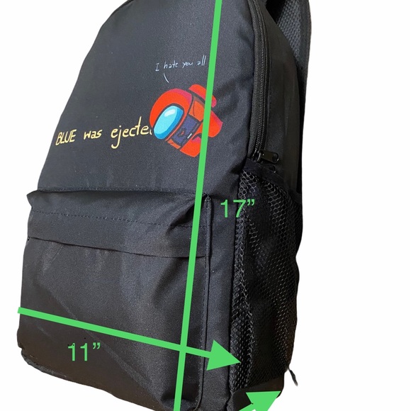 New Among Us Grey Backpack - Picture 4 of 4